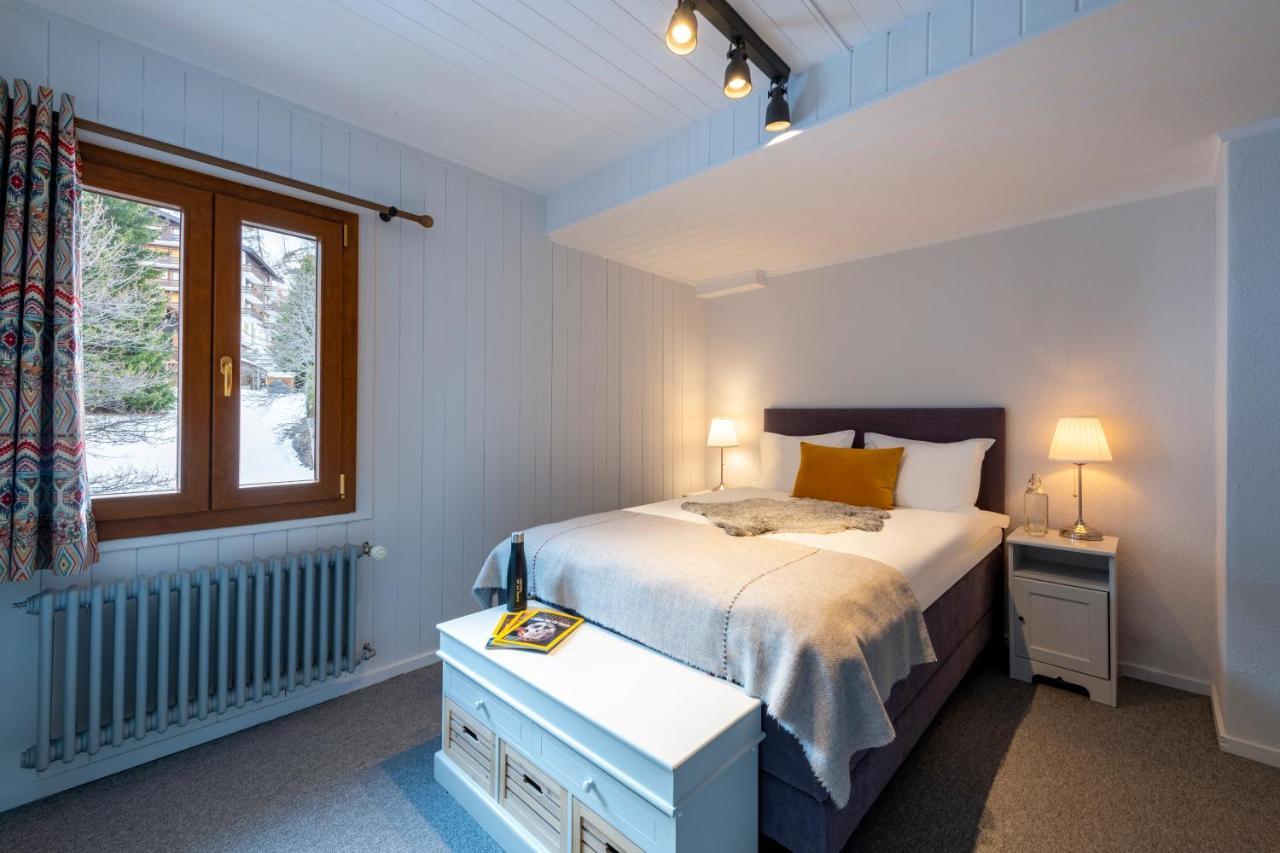 Hotel De La Poste La Tzoumaz Eksteriør billede